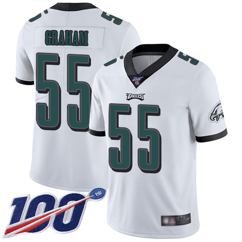 Men Philadelphia Eagles #55 Brandon Graham White Vapor Untouchable NFL Jersey Limited Player Season